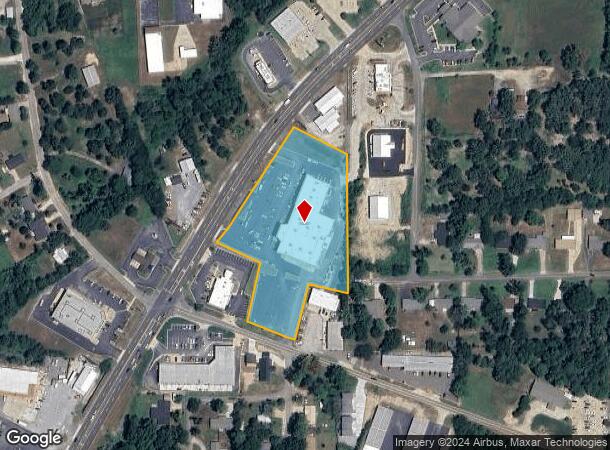  1739 Airport Rd, Hot Springs National Park, AR Parcel Map