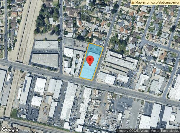  13335 Saticoy St, Panorama City, CA Parcel Map