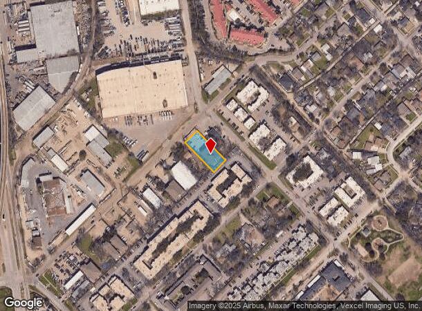  2930 Storey Ln, Dallas, TX Parcel Map