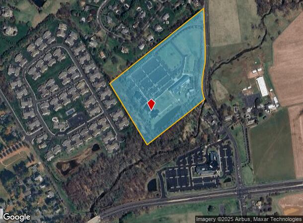 6 Caufield Pl, Newtown, PA Parcel Map