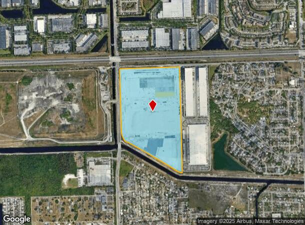 21451 Nw 47Th Ave, Miami Gardens, FL Parcel Map