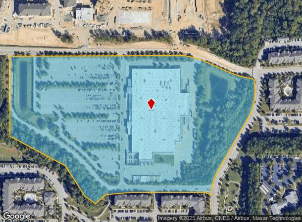  8000 Town Dr, Raleigh, NC Parcel Map