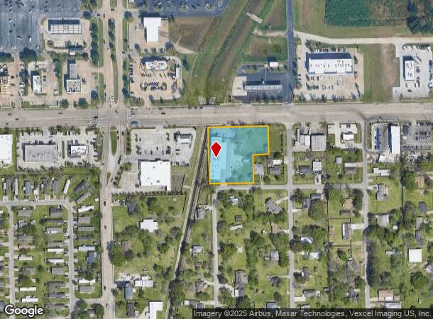 9102 Spencer Hwy, La Porte, TX Parcel Map