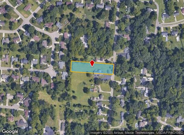  1337 Hanes Rd, Beavercreek, OH Parcel Map