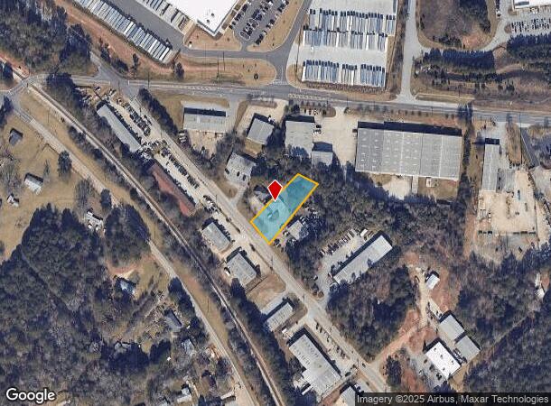  1960 Old Covington Rd Ne, Conyers, GA Parcel Map