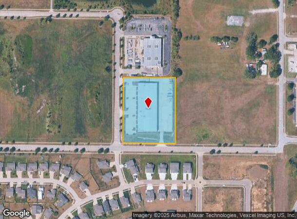 2460 Fairfield Dr, Lawrence, KS Parcel Map