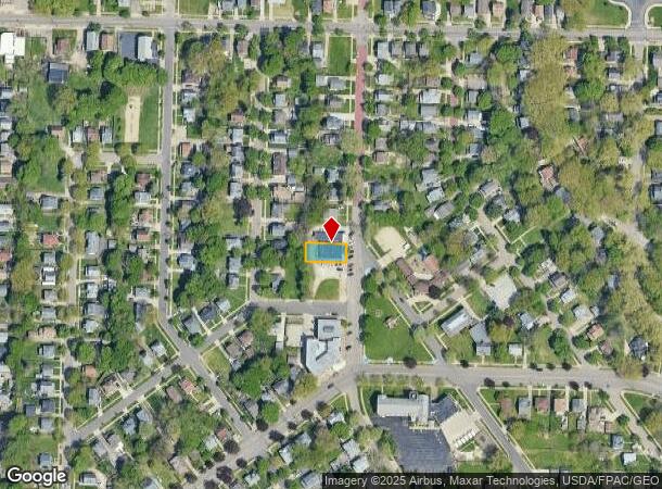  308 Pioneer St, Akron, OH Parcel Map