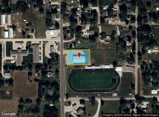 709 Johnson St, Fullerton, NE Parcel Map