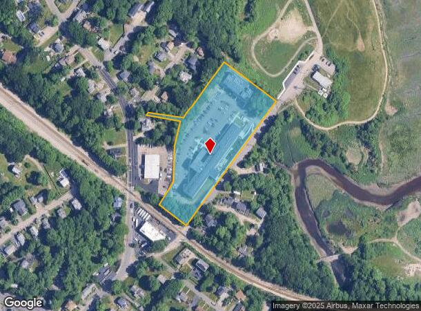  44 Wharf St, East Weymouth, MA Parcel Map