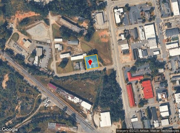  214 Tribble St, Anderson, SC Parcel Map