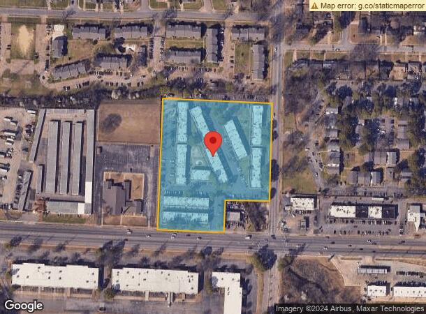  4556 Winchester Rd, Memphis, TN Parcel Map