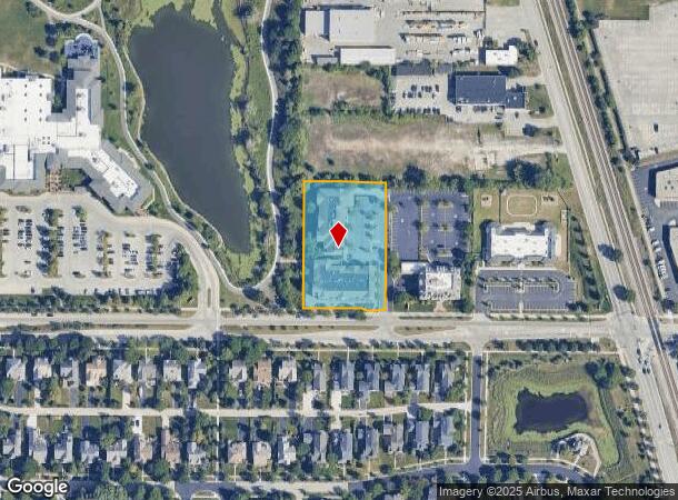 2350 Chestnut Ave, Glenview, IL Parcel Map