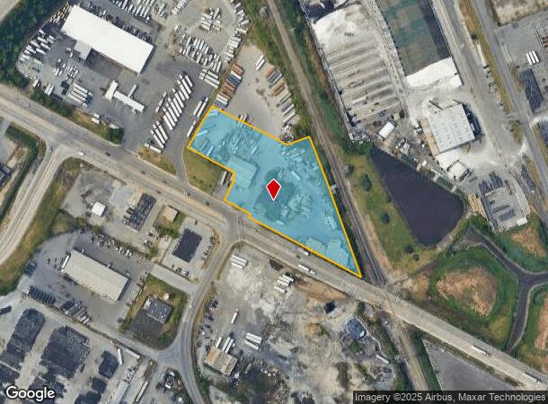 600 Terminal Ave, New Castle, DE Parcel Map