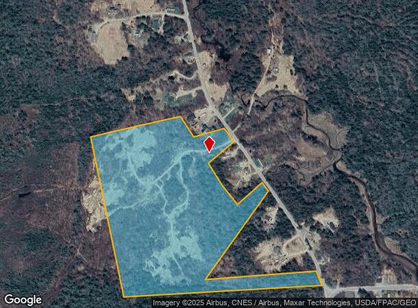 Asa Dyer Brook Rd, Steuben, ME Parcel Map
