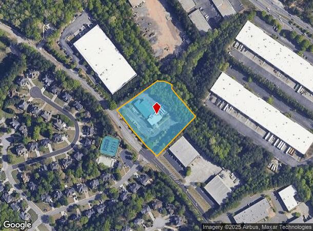 3435 Martin Farm Rd, Suwanee, GA Parcel Map