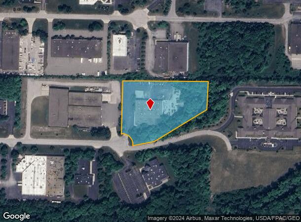  2451 E Enterprise Pky, Twinsburg, OH Parcel Map