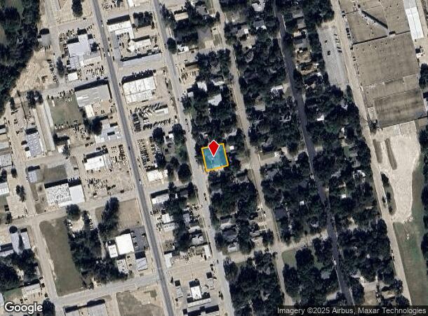  605 S Caddo St, Cleburne, TX Parcel Map