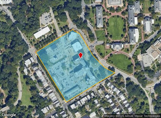 3100 Wyman Park Dr, Baltimore, MD Parcel Map