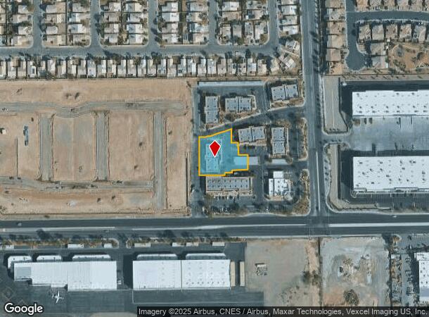  4354 W Cheyenne Ave, North Las Vegas, NV Parcel Map