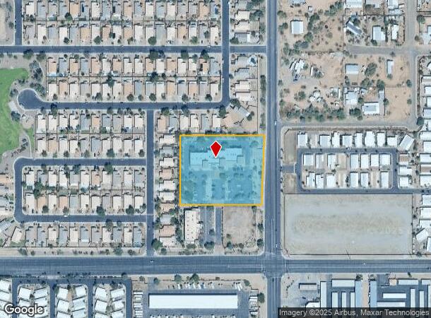  11540 E University Dr, Apache Junction, AZ Parcel Map