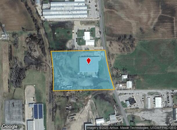 1115 N Ottokee St, Wauseon, OH Parcel Map