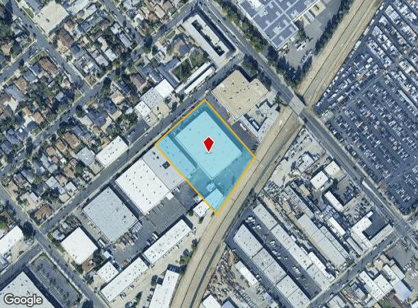  720 Jessie St, San Fernando, CA Parcel Map