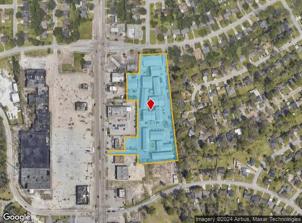  7170 Parker Rd, Houston, TX Parcel Map