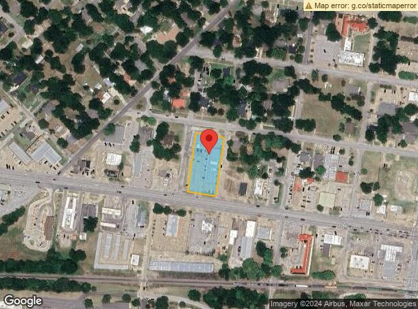  614 W Moore Ave, Terrell, TX Parcel Map