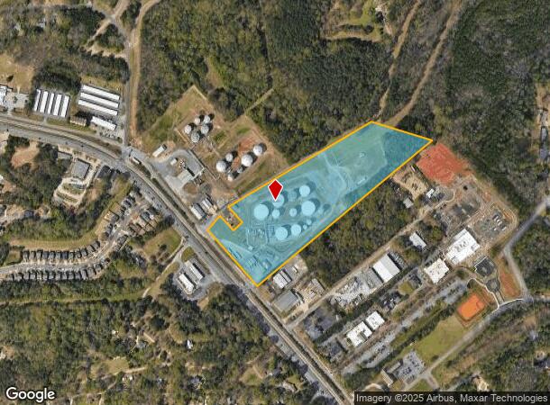 3450 Jefferson Rd, Athens, GA Parcel Map