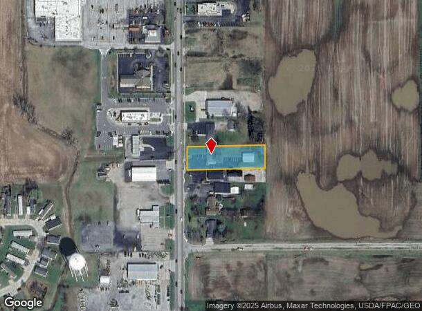 1384 N Shoop Ave, Wauseon, OH Parcel Map