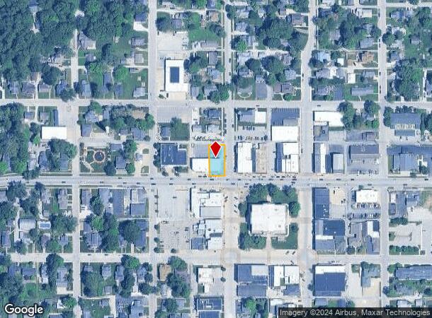  120-180 W Main St, Danville, IN Parcel Map