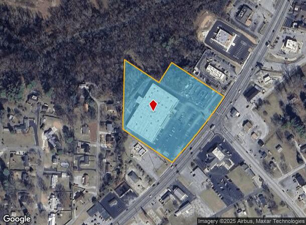 1415 Dinah Shore Blvd, Winchester, TN Parcel Map