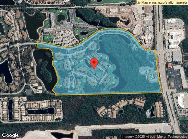  899 Retreat Dr, Naples, FL Parcel Map