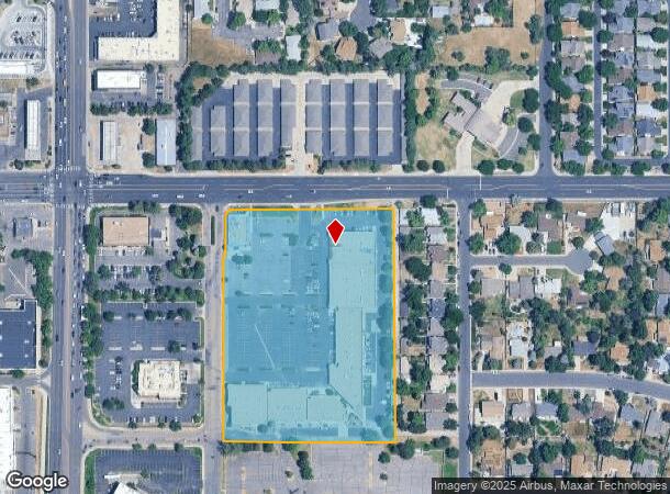 10750 E Iliff Ave, Aurora, CO Parcel Map