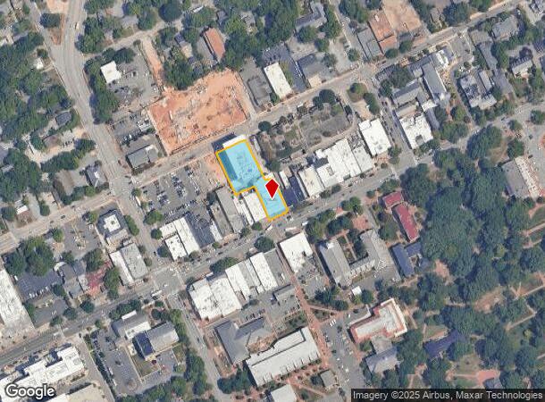 137 E Franklin St, Chapel Hill, NC Parcel Map