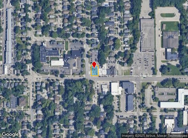  1305 Fulton St E, Grand Rapids, MI Parcel Map
