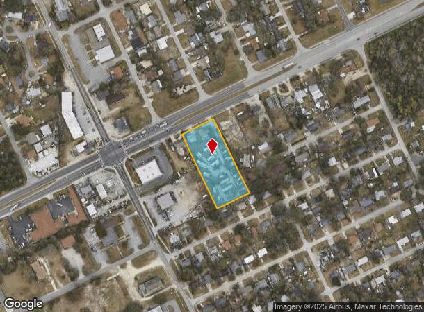  1247 Lpga Blvd, Daytona Beach, FL Parcel Map