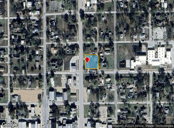908 Central St, Humboldt, KS Parcel Map