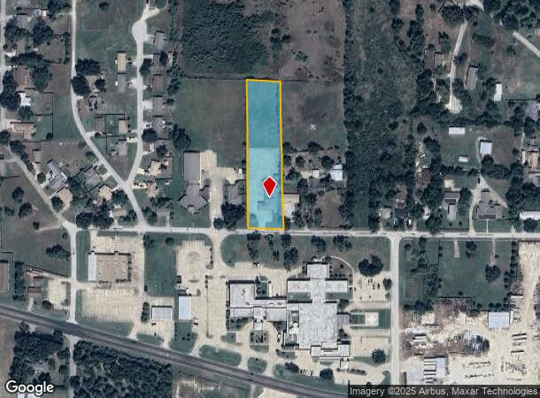  626 W Main St, Fairfield, TX Parcel Map