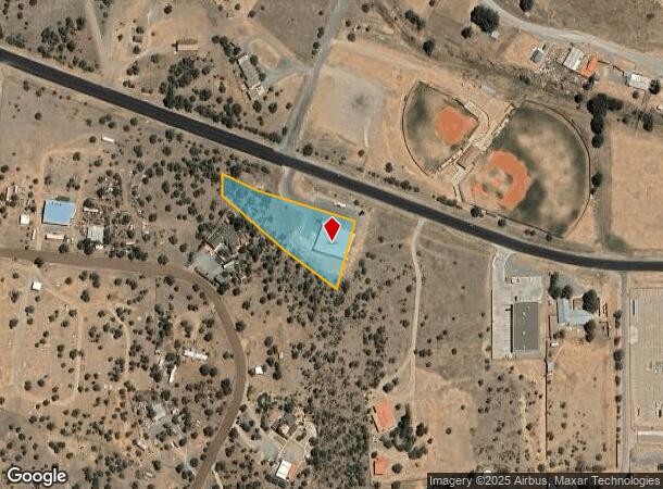 8442 Us Highway 380, Capitan, NM Parcel Map