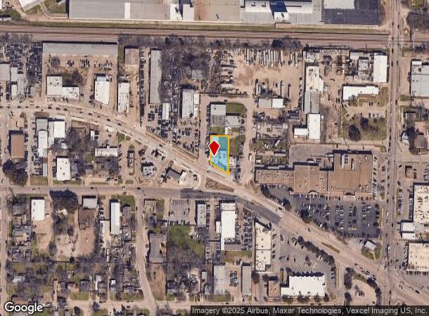 827 E Irving Blvd, Irving, TX Parcel Map