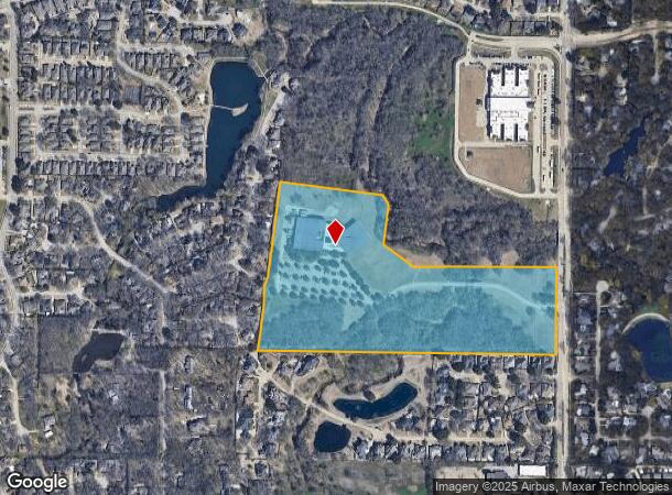 5000 S Bowen Rd, Arlington, TX Parcel Map