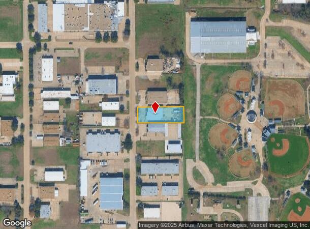 1610 Osprey Dr, Desoto, TX Parcel Map