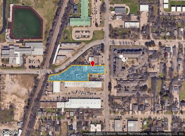  805 N Britain Rd, Irving, TX Parcel Map