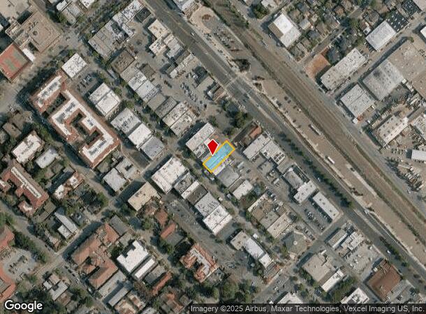  717 Laurel St, San Carlos, CA Parcel Map