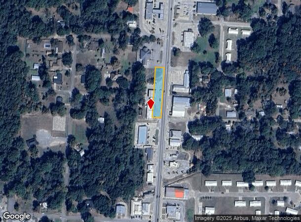  406 N Front St, Richton, MS Parcel Map