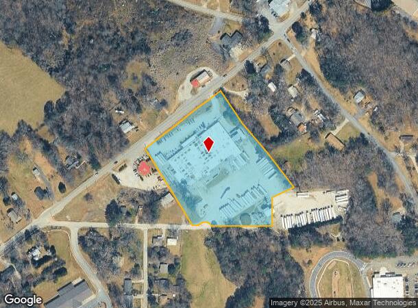  686 Highway 9 N, Dawsonville, GA Parcel Map