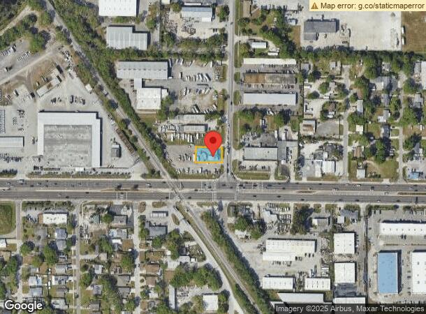  9525 Ulmerton Rd, Largo, FL Parcel Map