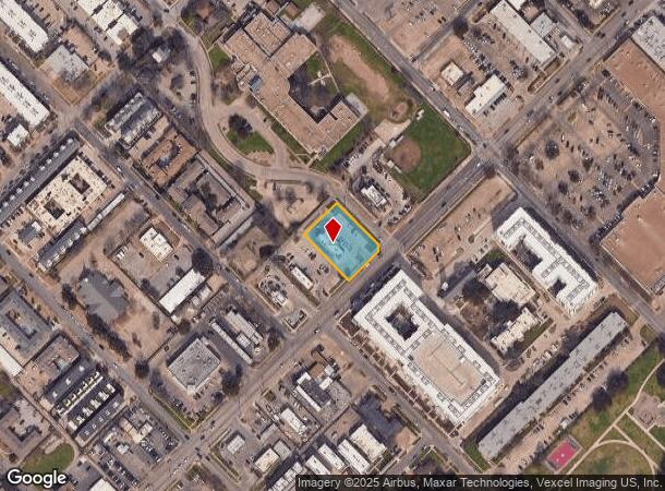  5119 Ross Ave, Dallas, TX Parcel Map