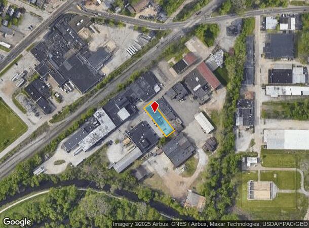 1017 Lambert St, Barberton, OH Parcel Map